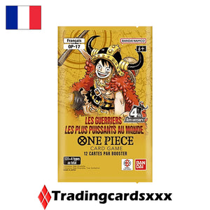 One Piece - Booster de 12 cartes OP17 :  Les Guerriers les plus puissants au Monde