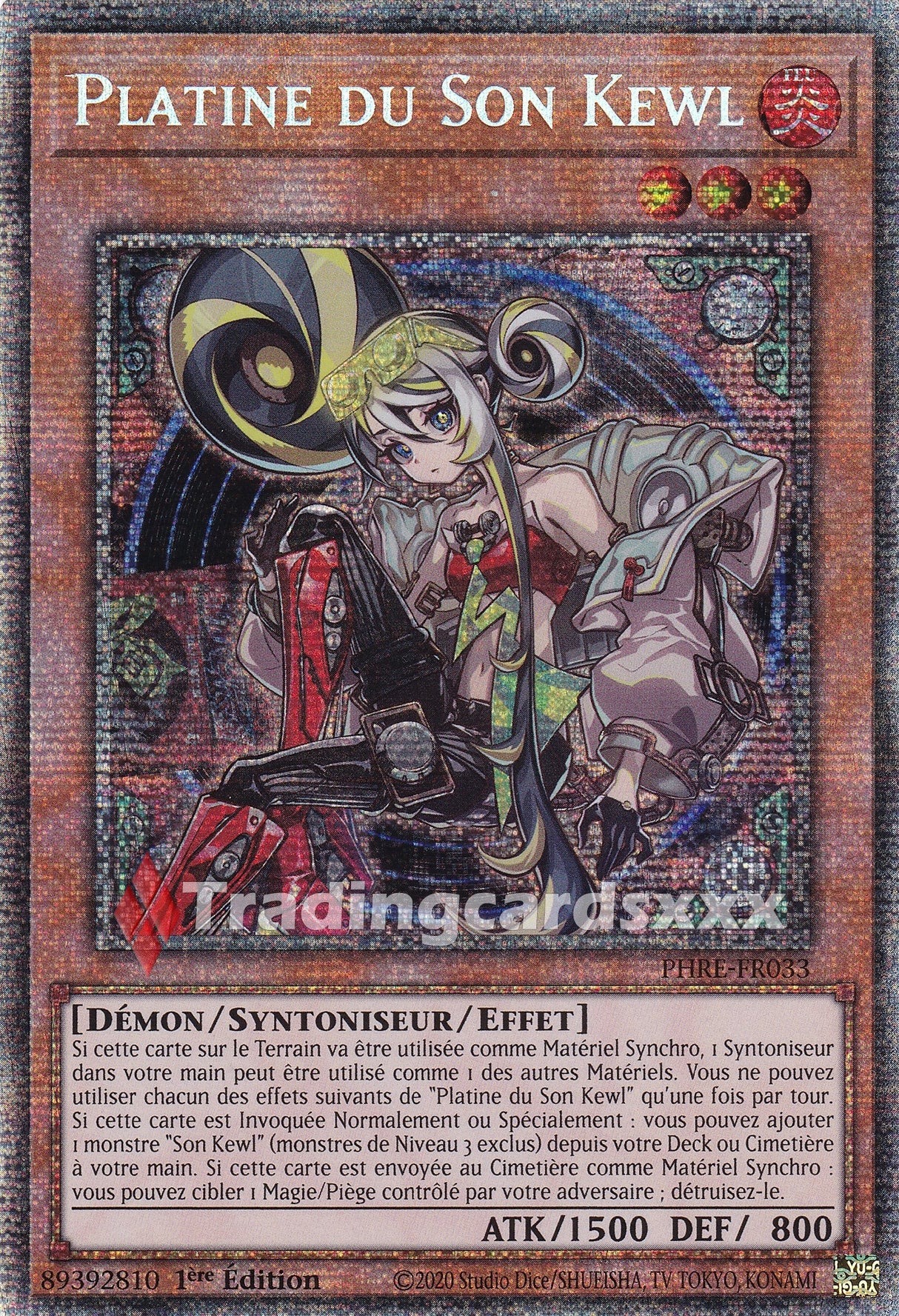 Yu-Gi-Oh! Platine du Son Kewl : STAR PHRE-FR033