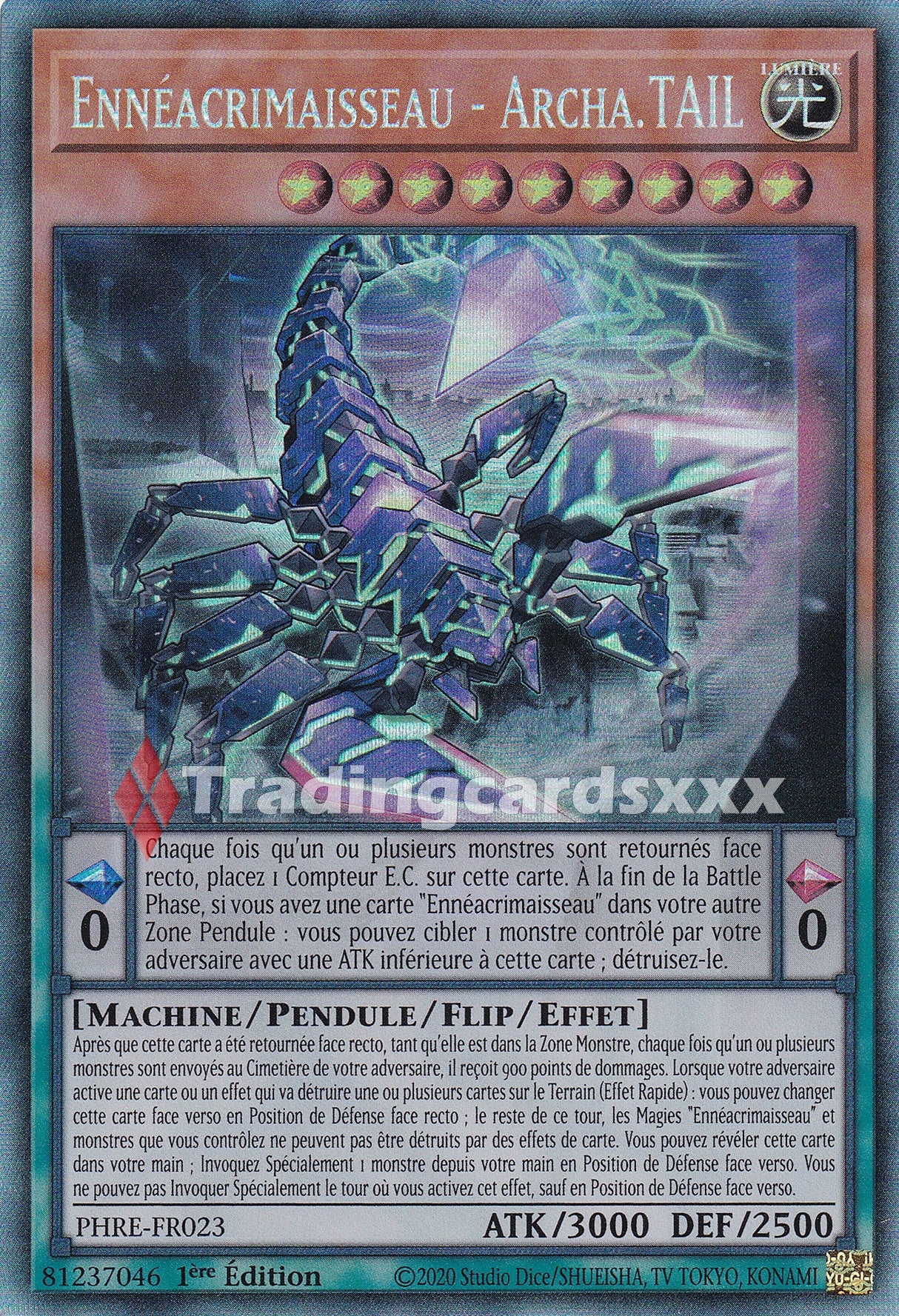 Yu-Gi-Oh! Ennéacrimaisseau - Archa.TAIL : CR PHRE-FR023