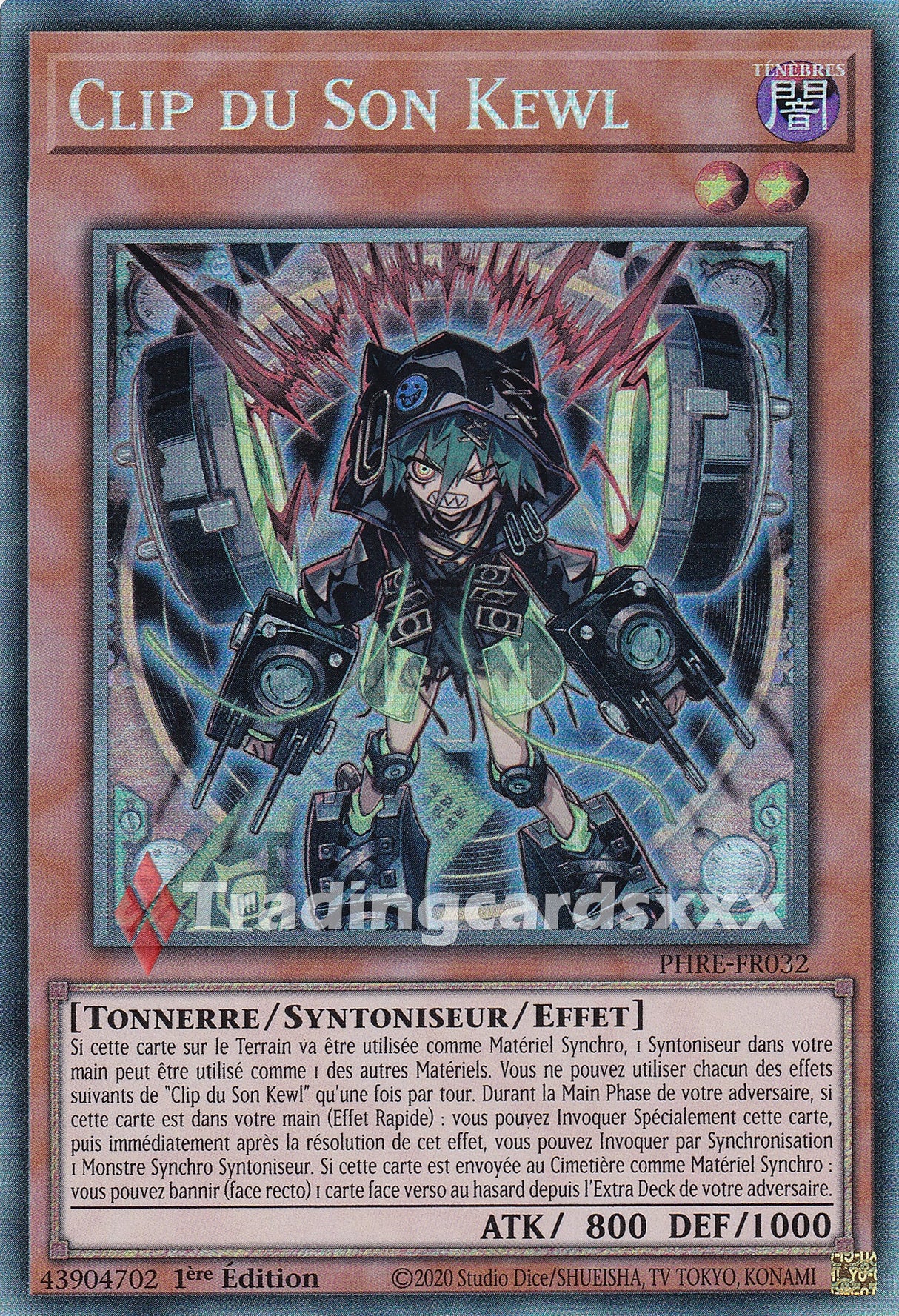 Yu-Gi-Oh! Clip du Son Kewl : CR PHRE-FR032