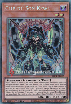 Yu-Gi-Oh! Clip du Son Kewl : CR PHRE-FR032