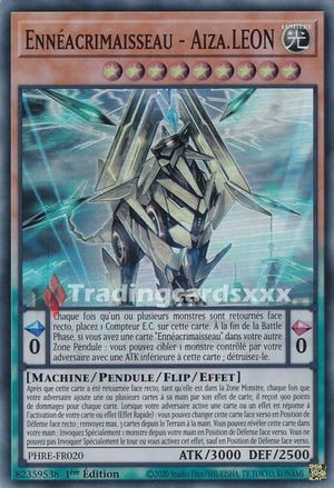 Yu-Gi-Oh! Ennéacrimaisseau - Aiza.LEON : SR PHRE-FR020
