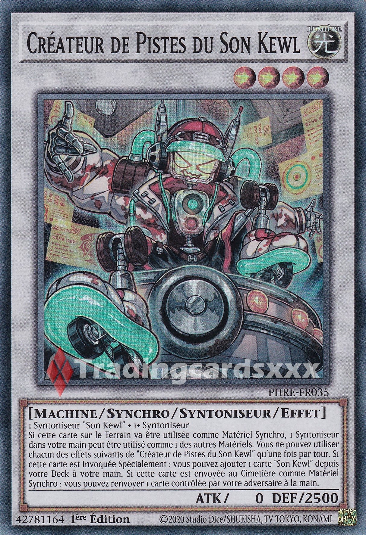 Yu-Gi-Oh! Créateur de Pistes du Son Kewl : SR PHRE-FR035