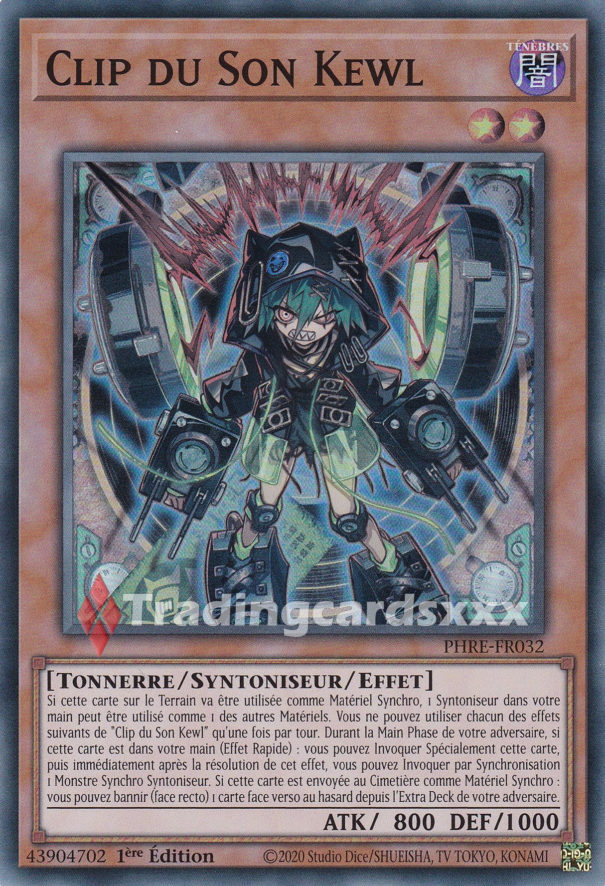 Yu-Gi-Oh! Clip du Son Kewl : SR PHRE-FR032