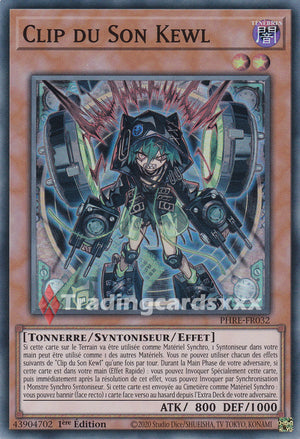 Yu-Gi-Oh! Clip du Son Kewl : SR PHRE-FR032