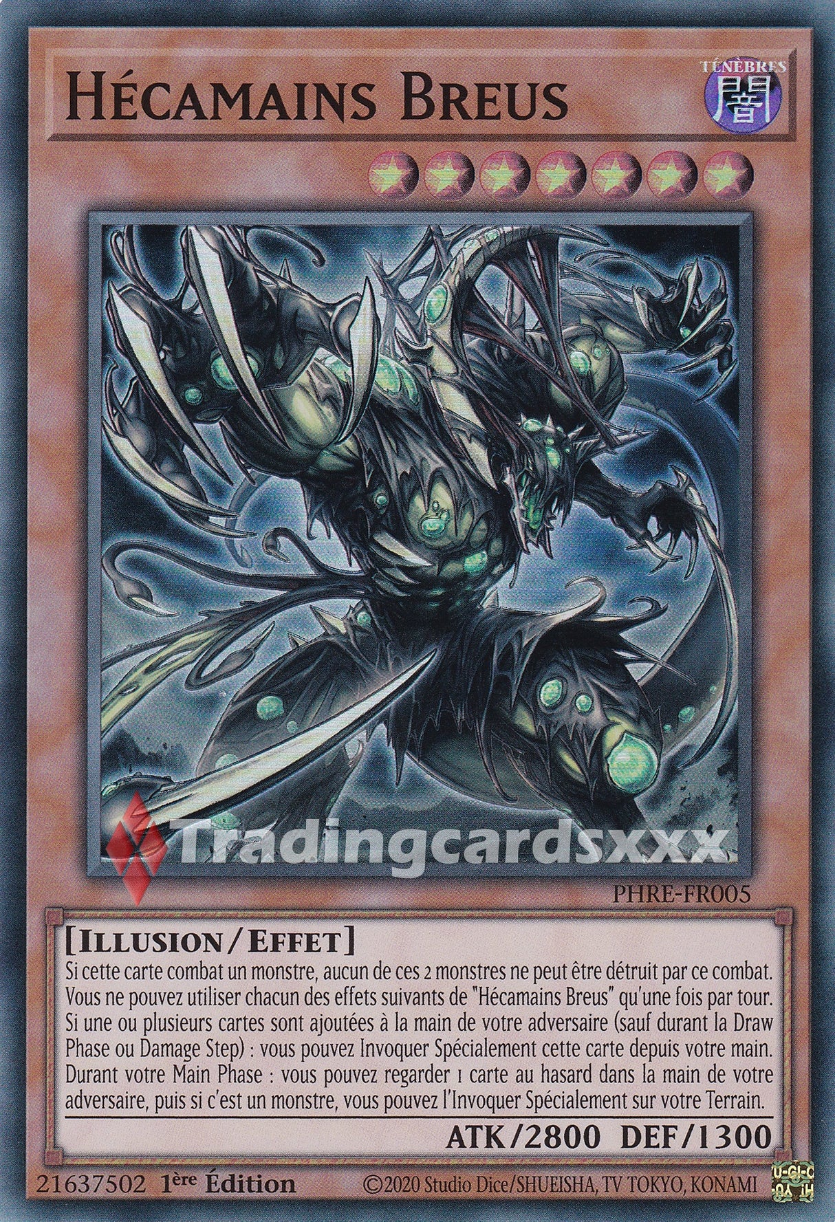Yu-Gi-Oh! Hécamains Breus : SR PHRE-FR005