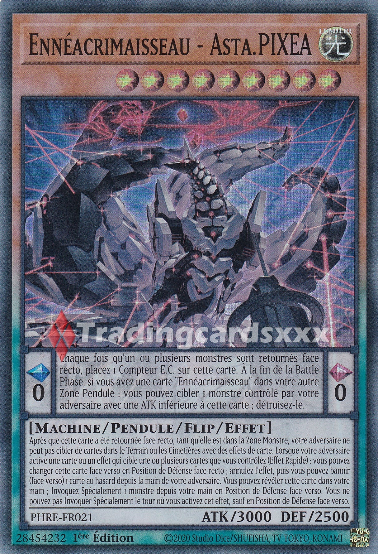 Yu-Gi-Oh! Ennéacrimaisseau - Asta.PIXEA : SR PHRE-FR021