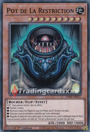 Yu-Gi-Oh! Pot de La Restriction : SR PHRE-FR027