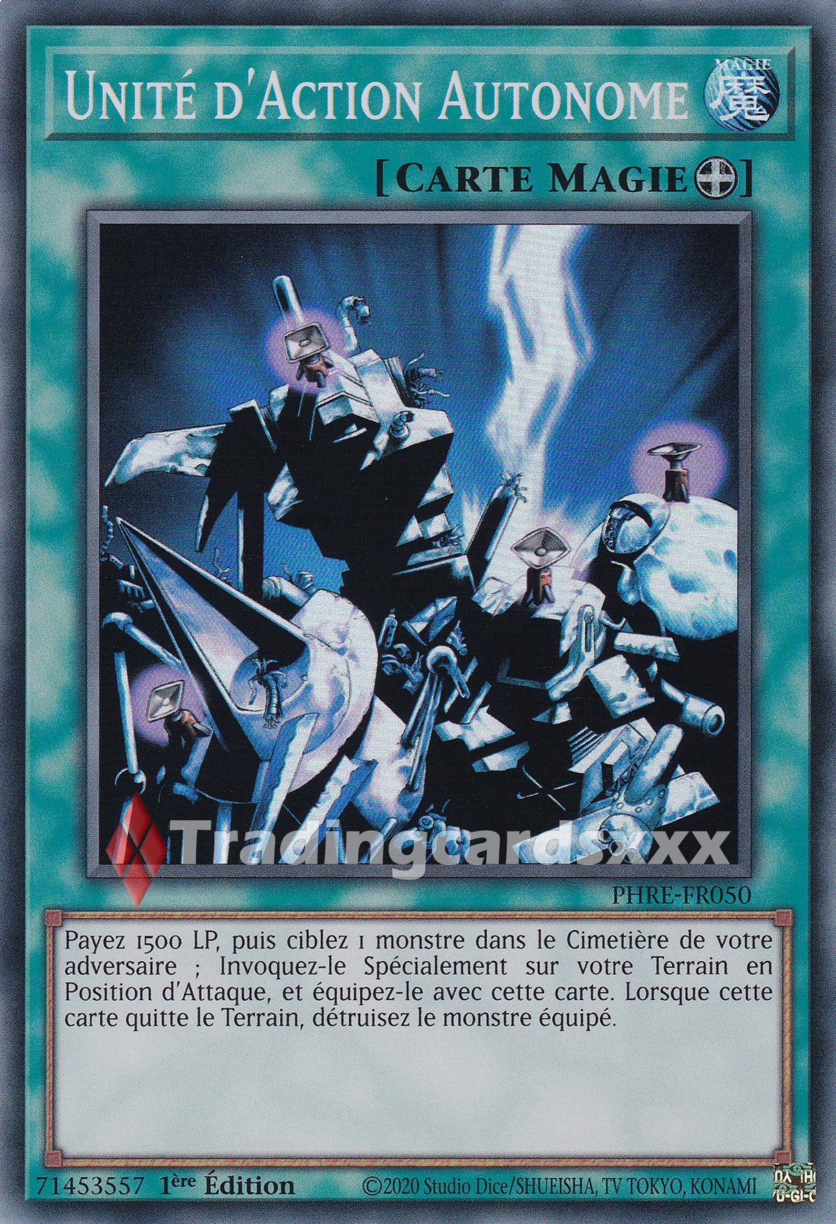 Yu-Gi-Oh! Unité d'Action Autonome : SR PHRE-FR050