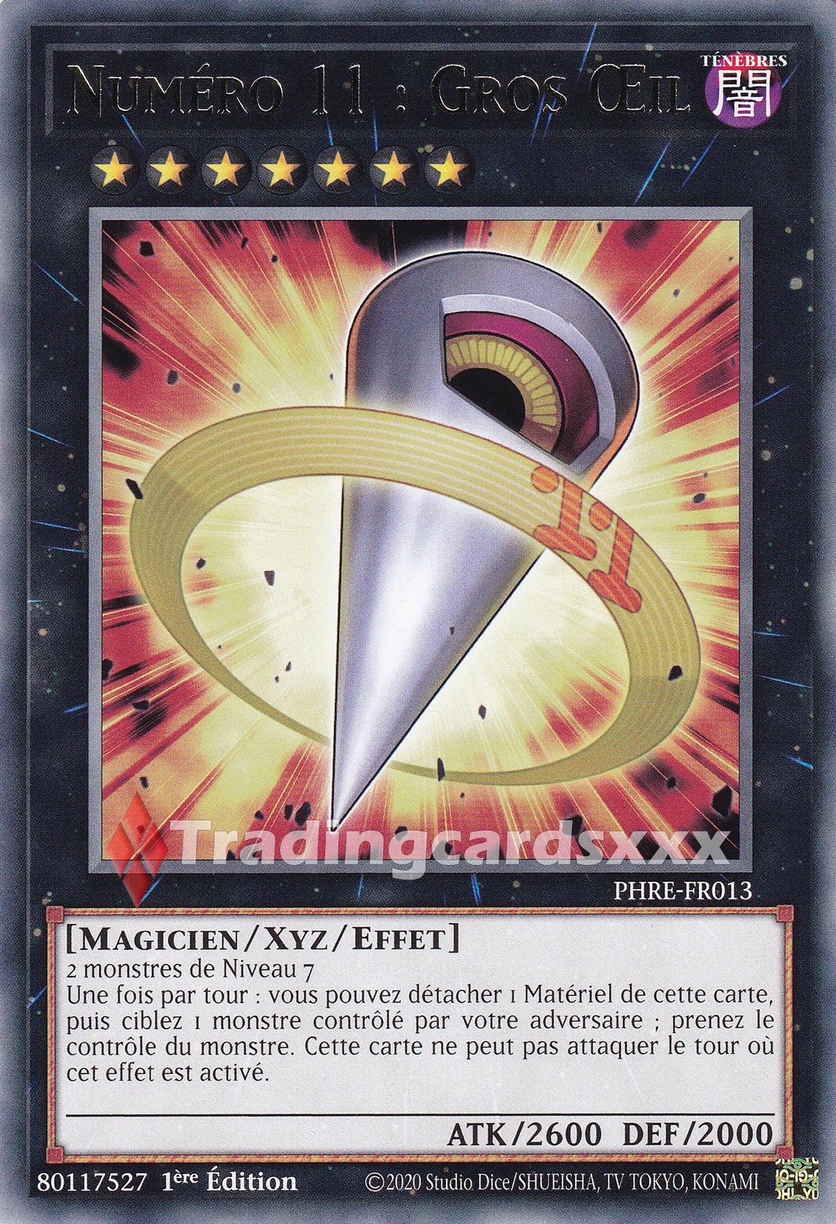 Yu-Gi-Oh! Numéro 11 : Gros Œil : R PHRE-FR013