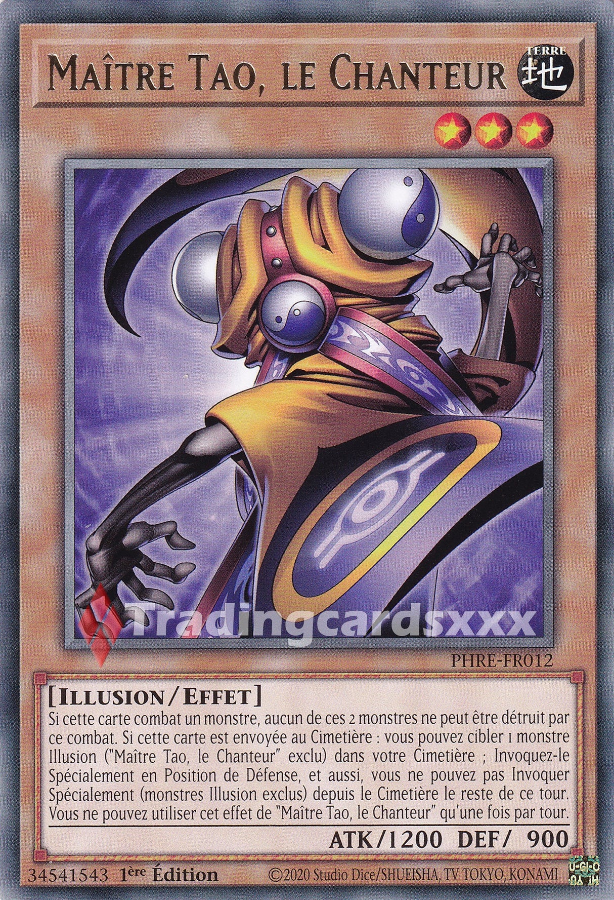 Yu-Gi-Oh! Maître Tao, le Chanteur : R PHRE-FR012