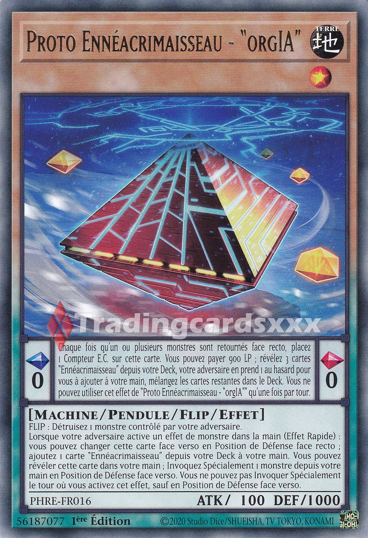 Yu-Gi-Oh! Proto Ennéacrimaisseau - "orgIA" : R PHRE-FR016