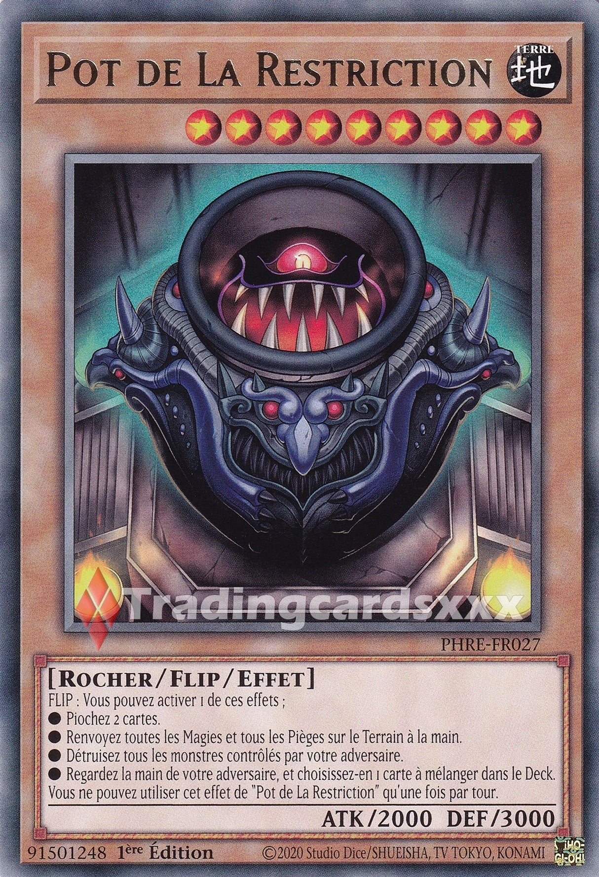 Yu-Gi-Oh! Pot de La Restriction : R PHRE-FR027