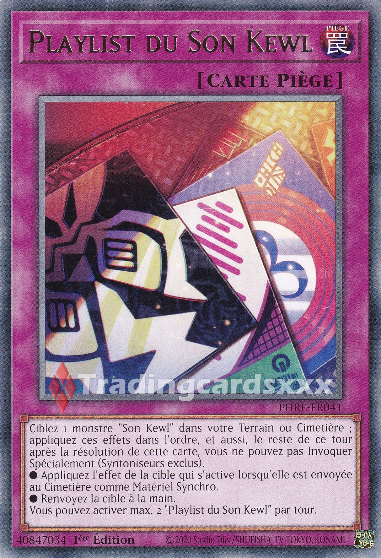 Yu-Gi-Oh! Playlist du Son Kewl : R PHRE-FR041