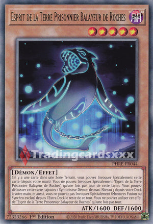 Yu-Gi-Oh! Esprit de la Terre Prisonnier Balayeur de Roches : R PHRE-FR044