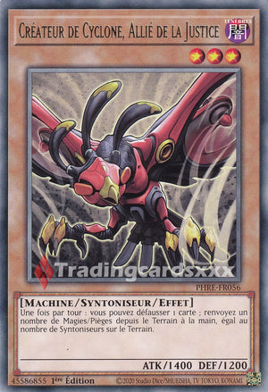 Yu-Gi-Oh! Créateur de Cyclone, Allié de la Justice : R PHRE-FR056