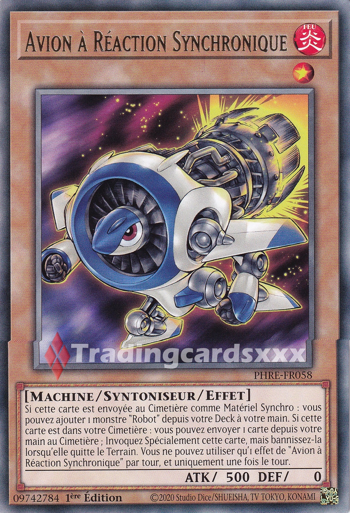 Yu-Gi-Oh! Avion à Réaction Synchronique : R PHRE-FR058