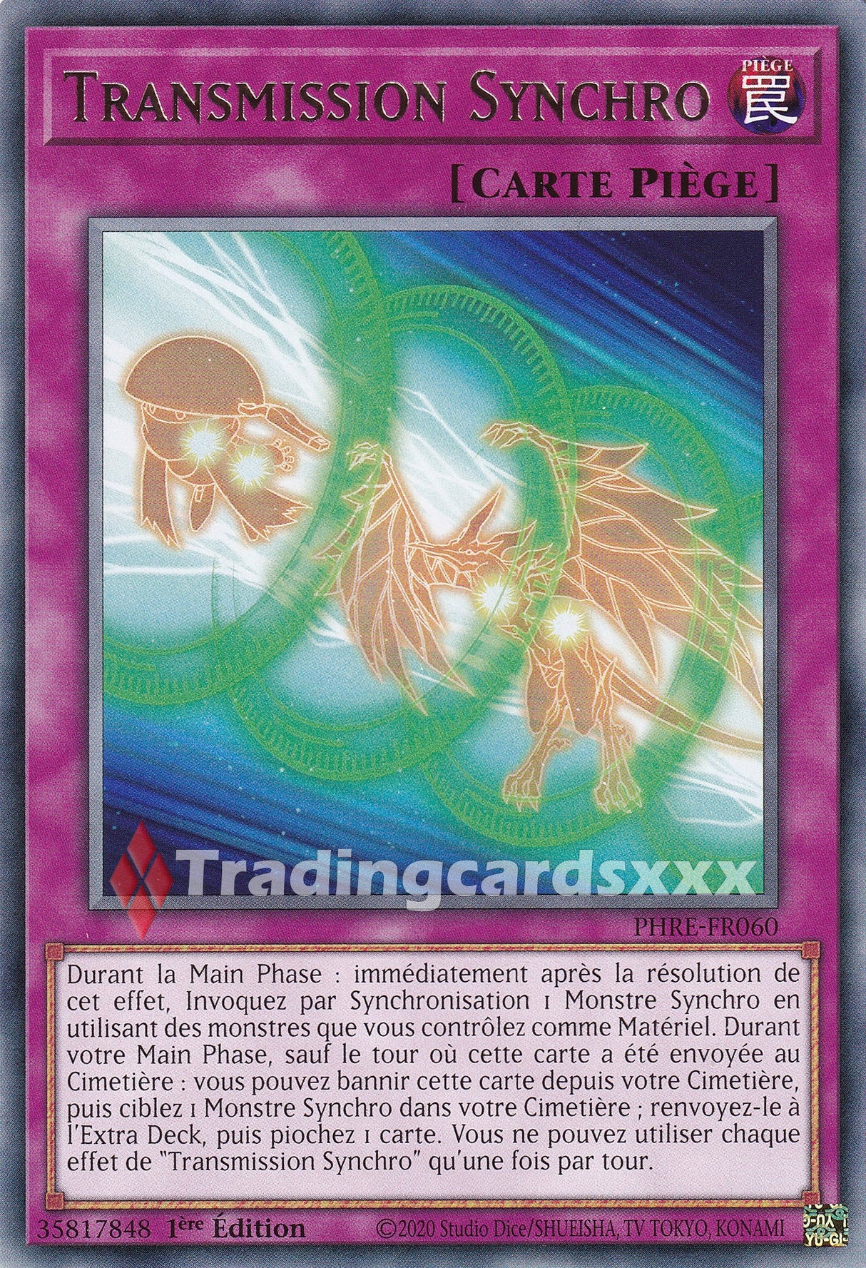 Yu-Gi-Oh! Transmission Synchro : R PHRE-FR060