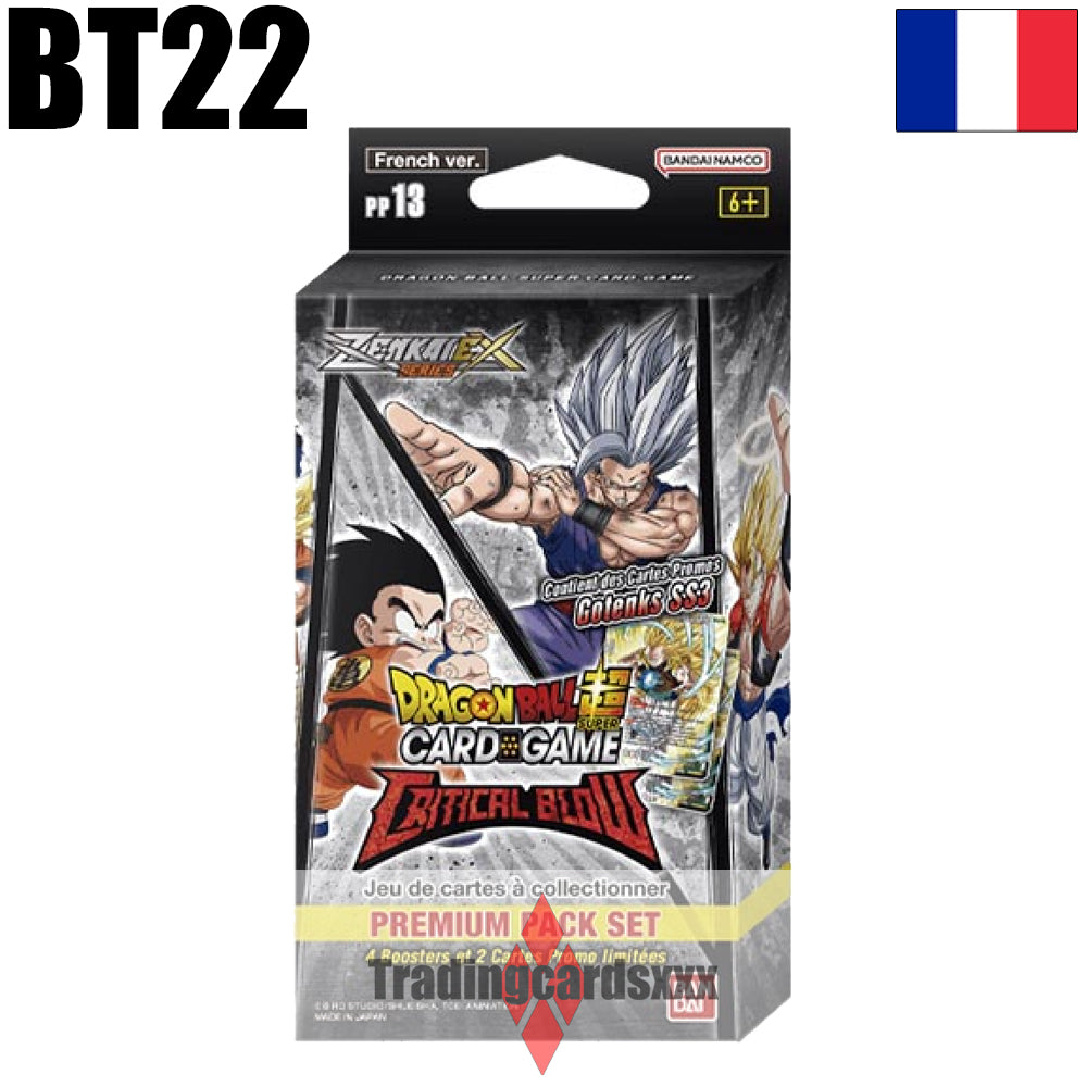 Dragon Ball Super - Premium Pack Set PP13 : Critical Blow