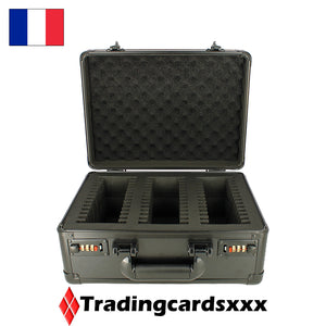 Phoenix Shield - Malette 42 Cartes Gradées Suitcase - PSA : Rouge et Blanc
