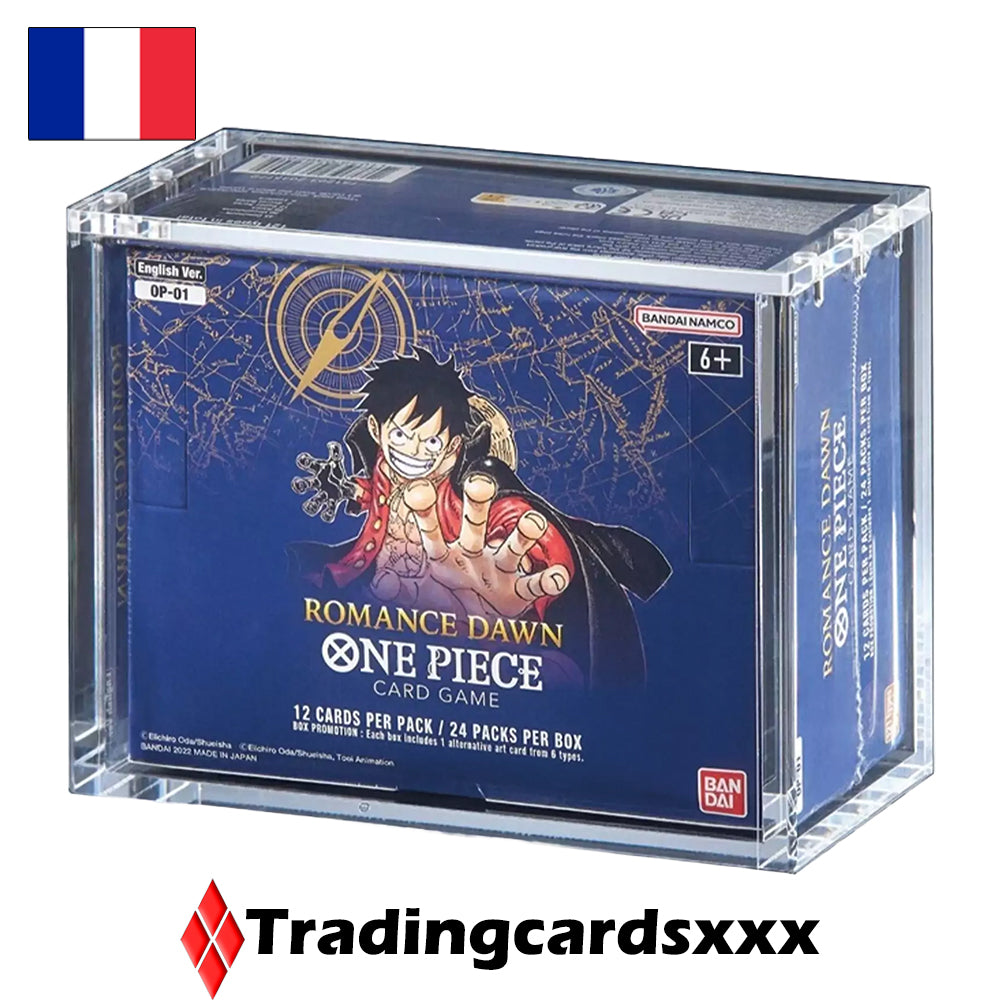 Phoenix Shield - Protection en acrylique pour display One Piece : OP Booster Box