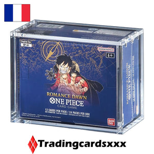 Phoenix Shield - Protection en acrylique pour display One Piece : OP Booster Box