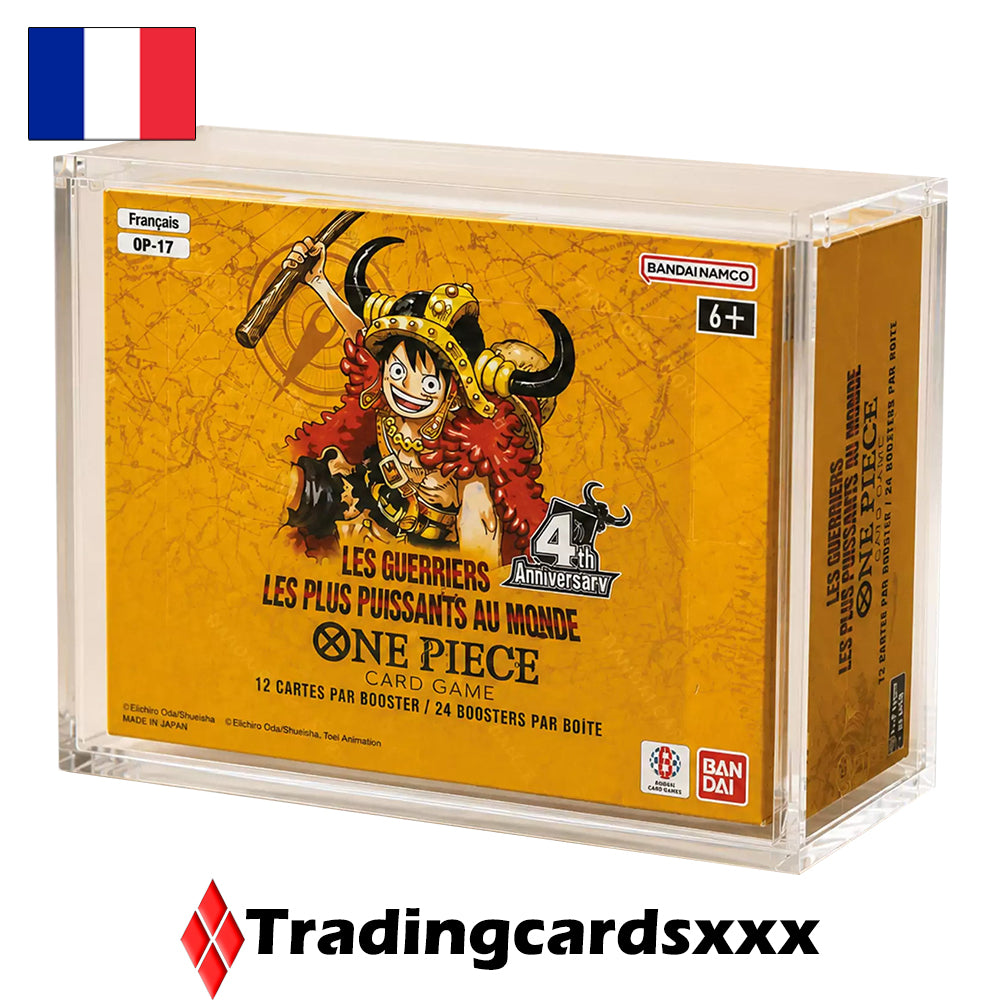 Phoenix Shield - Protection en acrylique pour display One Piece : OP Booster Box