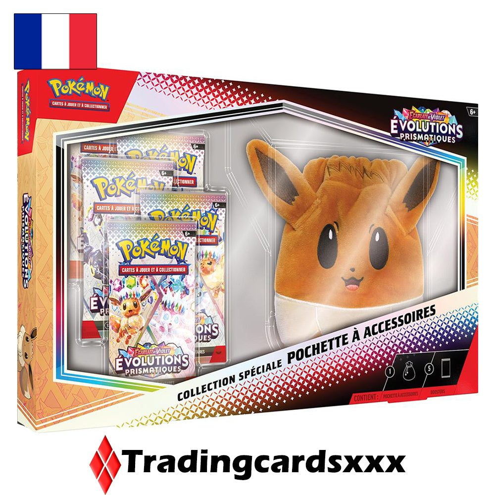 Pokémon - Coffret Collection Spéciale Pochettes à Accessoires EV08.5 : Évolutions Prismatiques