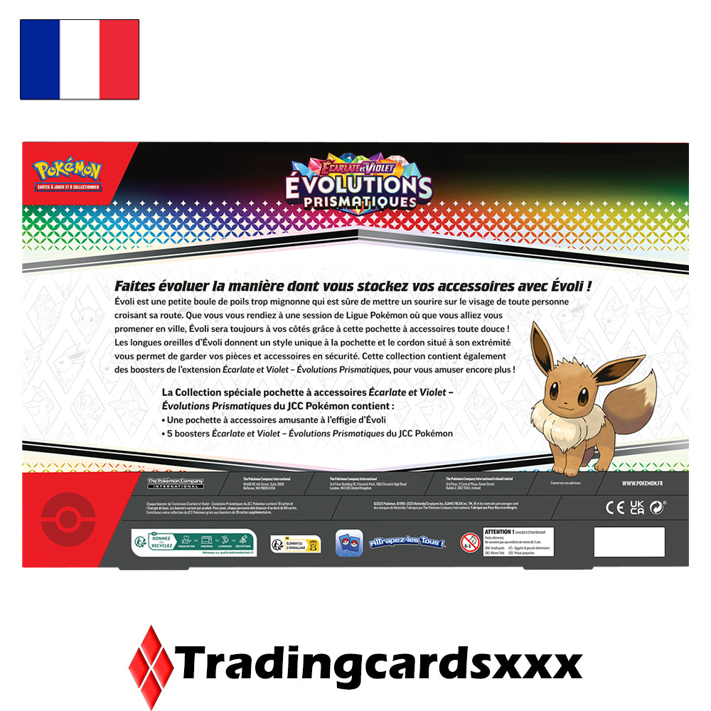 Pokémon - Coffret Collection Spéciale Pochettes à Accessoires EV08.5 : Évolutions Prismatiques