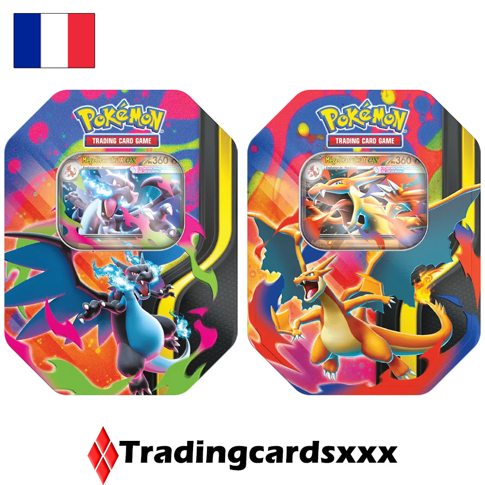 Pokémon - Lot de 2 Pokébox Février 2026 : Méga-Dracaufeu X & Y