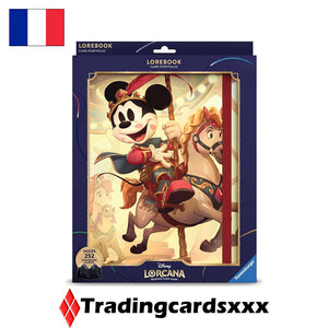 Disney Lorcana TCG - Classeur A4 Lorebook Card Portfolio : Mickey & Minnie
