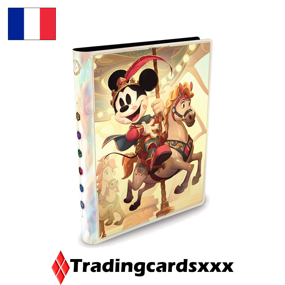 Disney Lorcana TCG - Classeur A4 Lorebook Card Portfolio : Mickey & Minnie