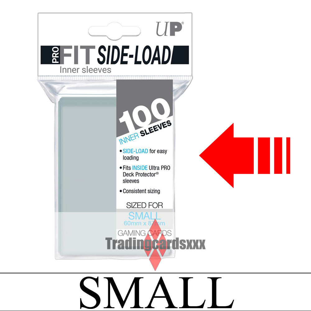 Ultra PRO - 100 Protèges Cartes SMALL : Pro-Fit Sleeves Side-Load