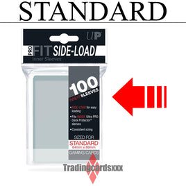 Ultra PRO - 100 Protèges Cartes STANDARD : Pro-Fit Side-Load