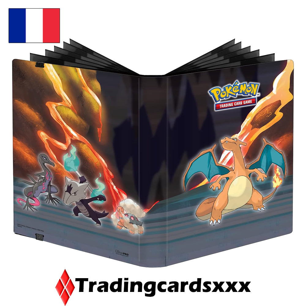Ultra PRO - Classeur Pokémon 9-Pocket Pro Binder "Scorching Summit" : Dracaufeu