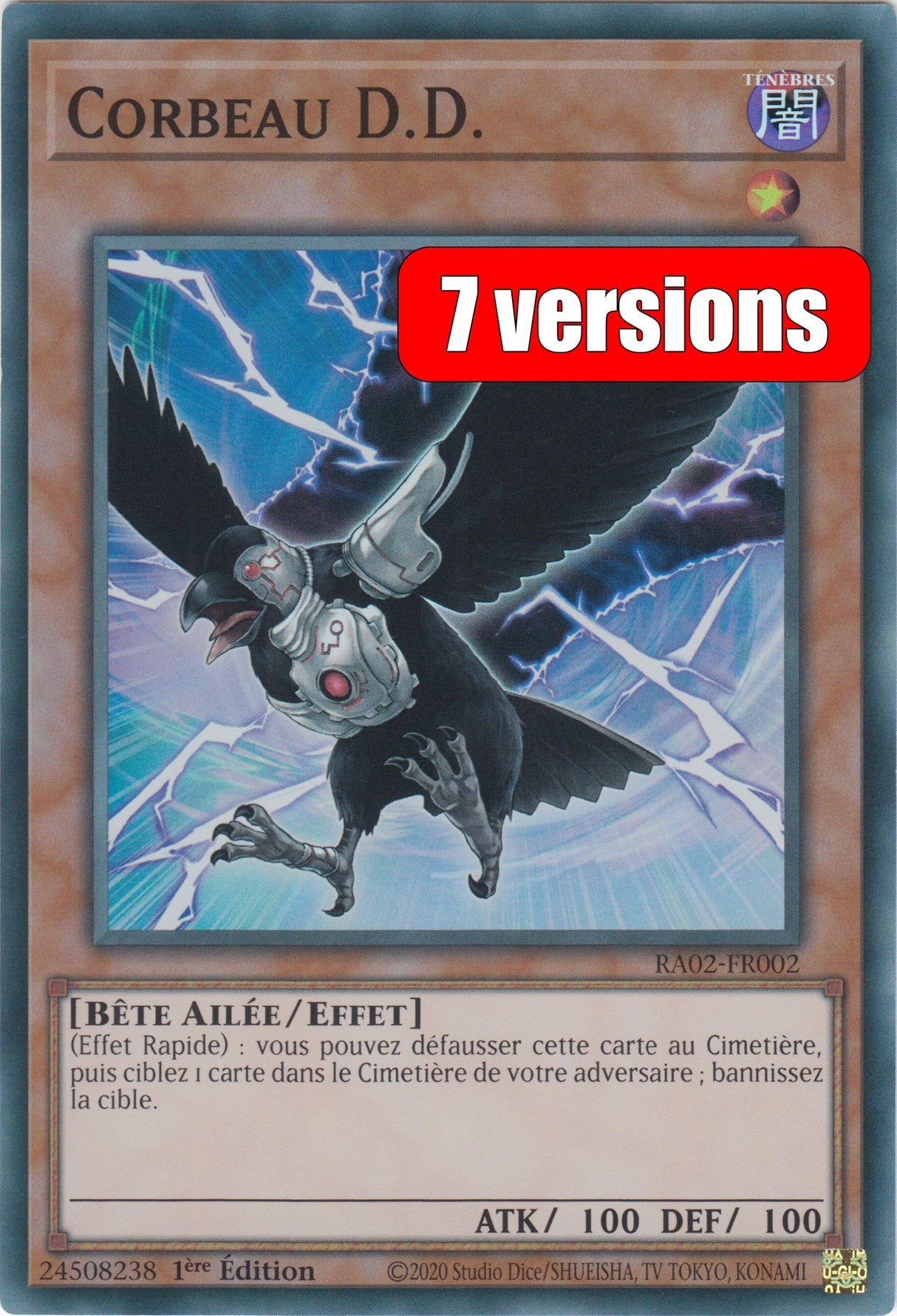 Yu-Gi-Oh! Corbeau D.D. : RA02-FR002