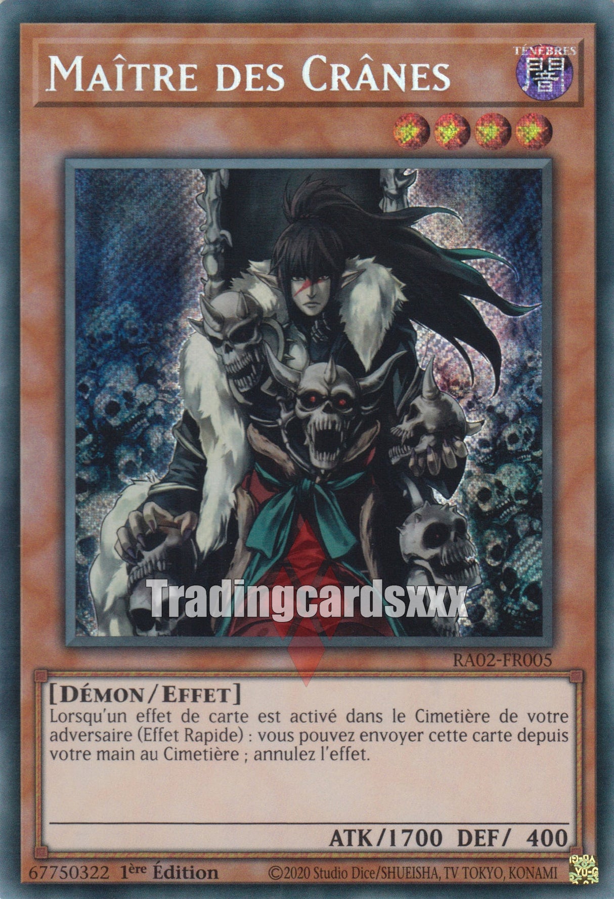 Yu-Gi-Oh! Maître des Crânes : RA02-FR005