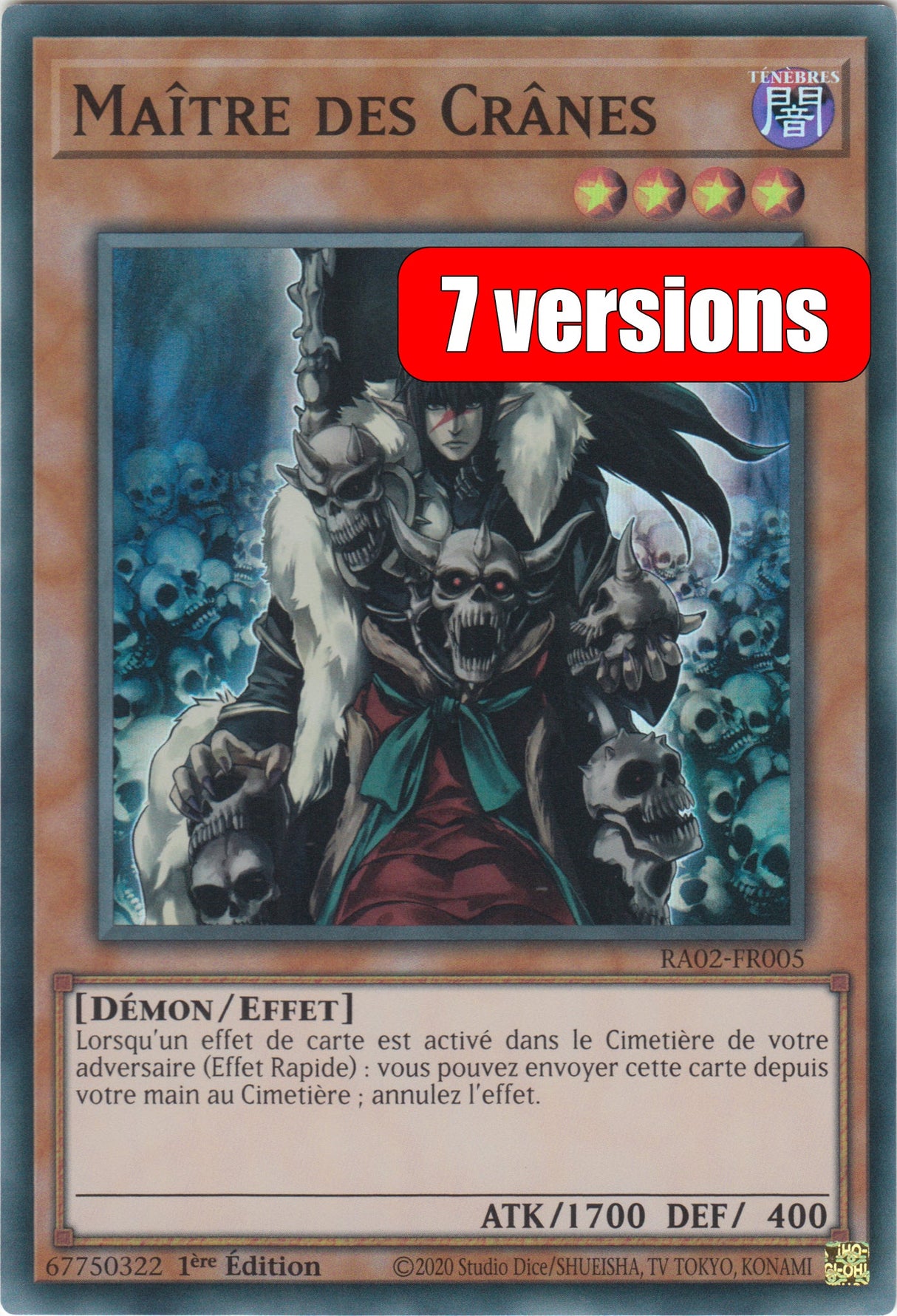 Yu-Gi-Oh! Maître des Crânes : RA02-FR005