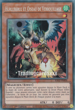 Yu-Gi-Oh! Hurluberlu et Oiseau de Verrouillage - V.1 : RA02-FR006