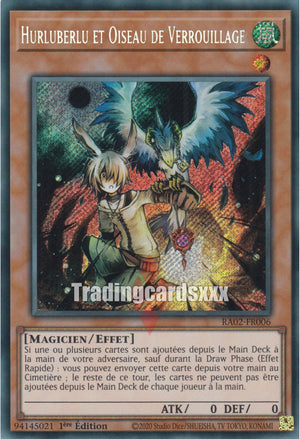 Yu-Gi-Oh! Hurluberlu et Oiseau de Verrouillage - V.1 : RA02-FR006
