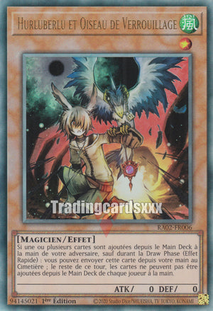 Yu-Gi-Oh! Hurluberlu et Oiseau de Verrouillage - V.1 : RA02-FR006