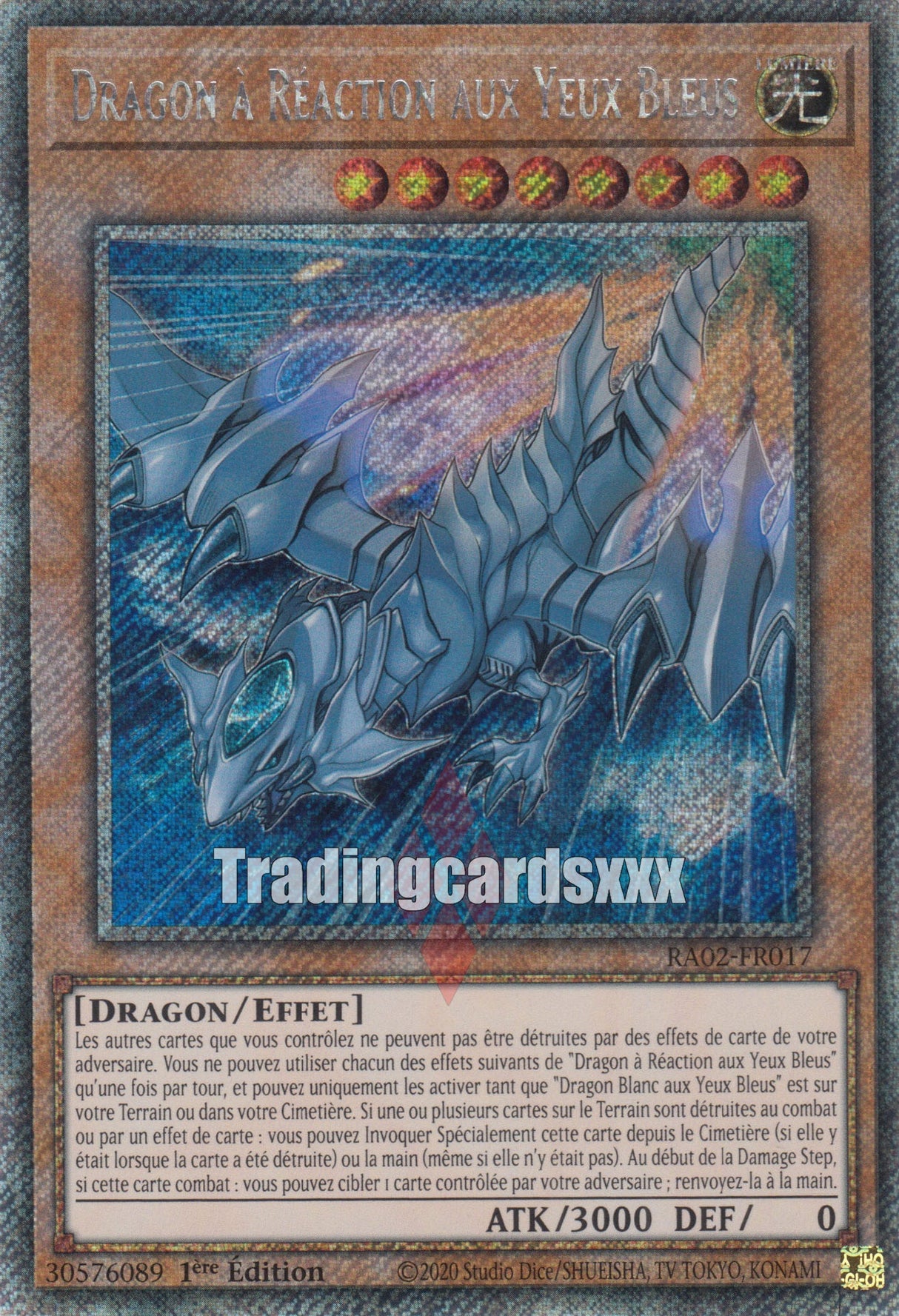Yu-Gi-Oh! Dragon à Réaction aux Yeux Bleus : RA02-FR017
