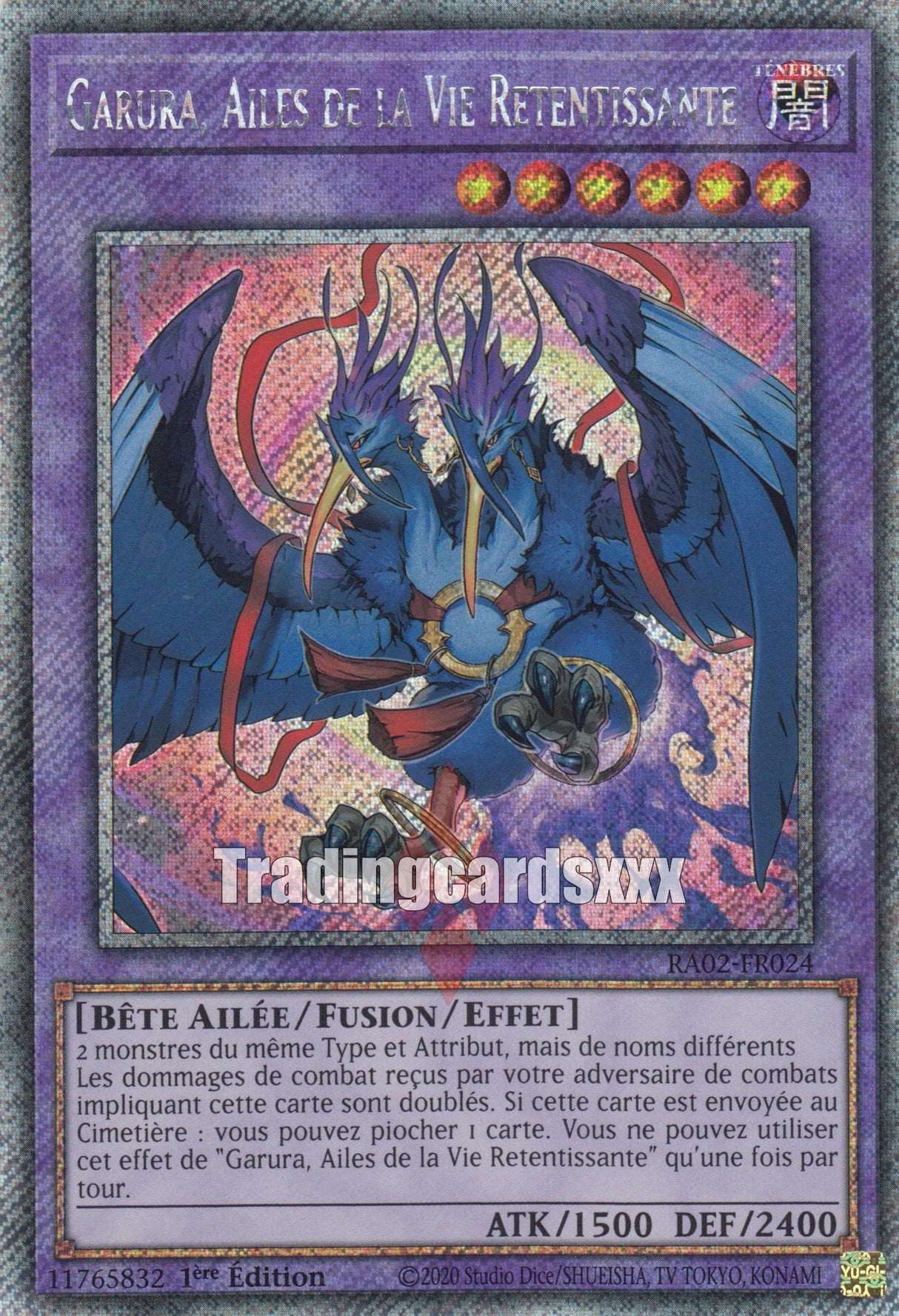 Yu-Gi-Oh! Garura, Ailes de la Vie Retentissante : RA02-FR024