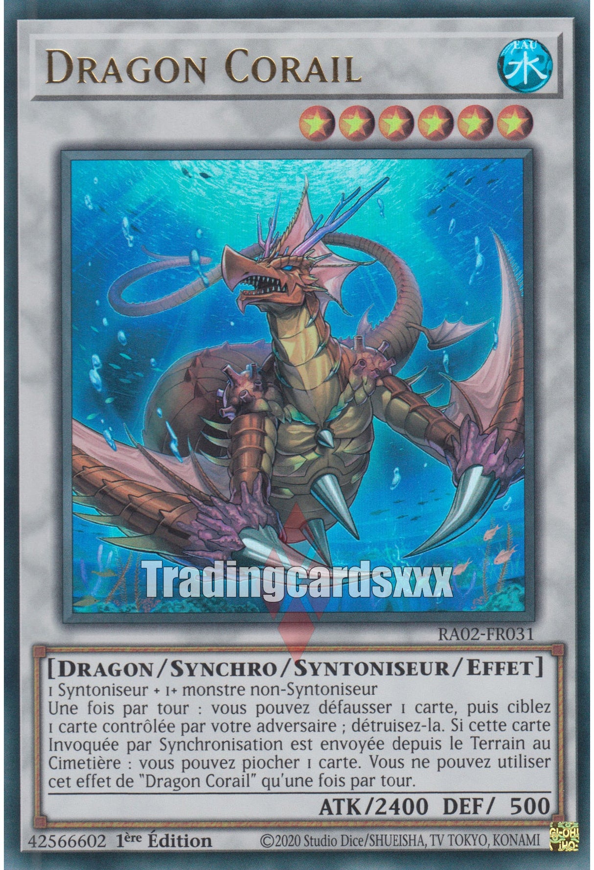 Yu-Gi-Oh! Dragon Corail : RA02-FR031
