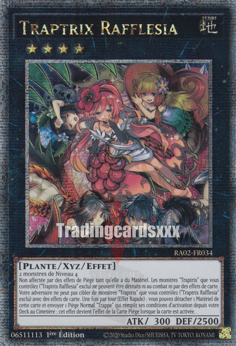 Yu-Gi-Oh! Traptrix Rafflesia : RA02-FR034