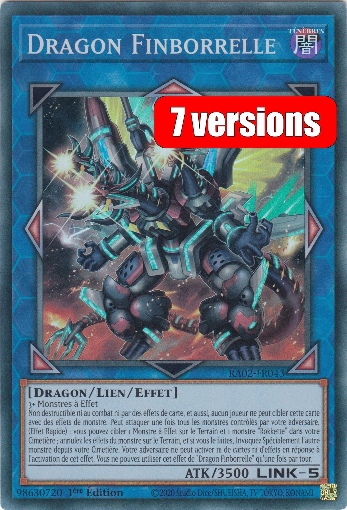 Yu-Gi-Oh! Dragon Finborrelle : RA02-FR043