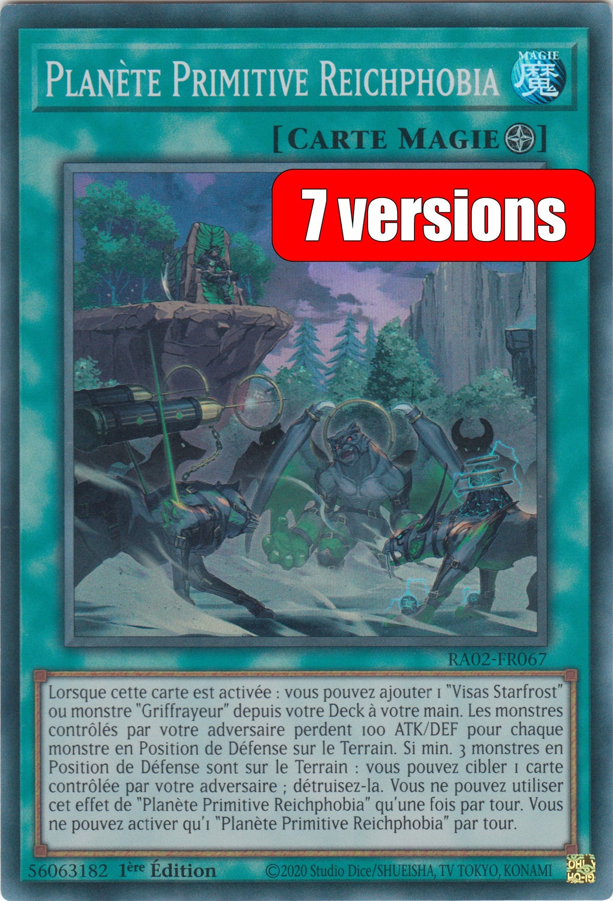 Yu-Gi-Oh! Planète Primitive Reichphobia : RA02-FR067