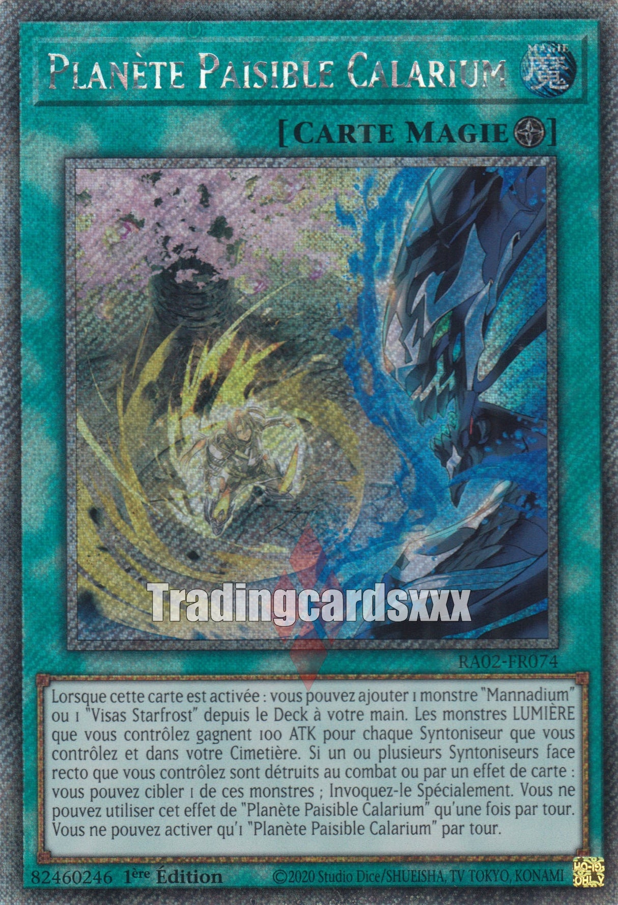 Yu-Gi-Oh! Planète Paisible Calarium : RA02-FR074