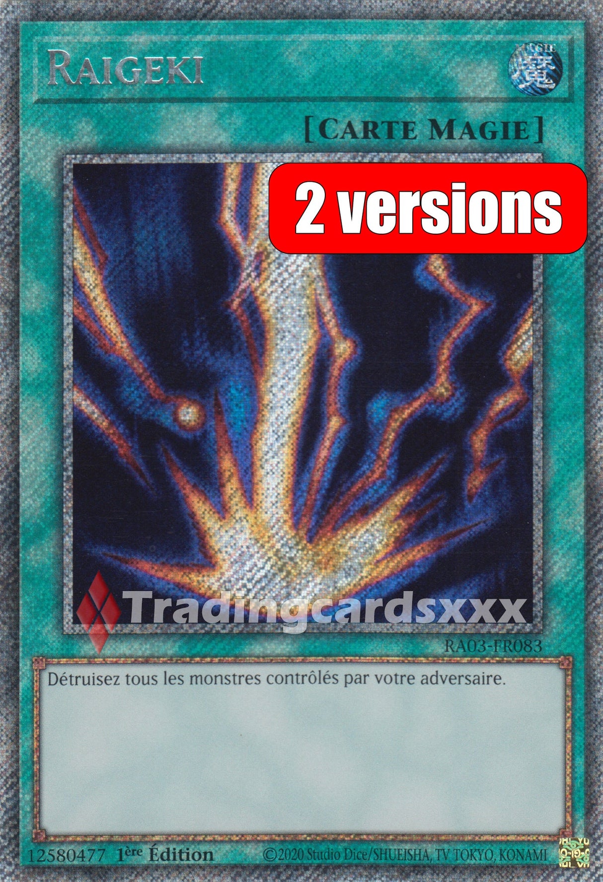 Yu-Gi-Oh! Raigeki : RA03-FR083