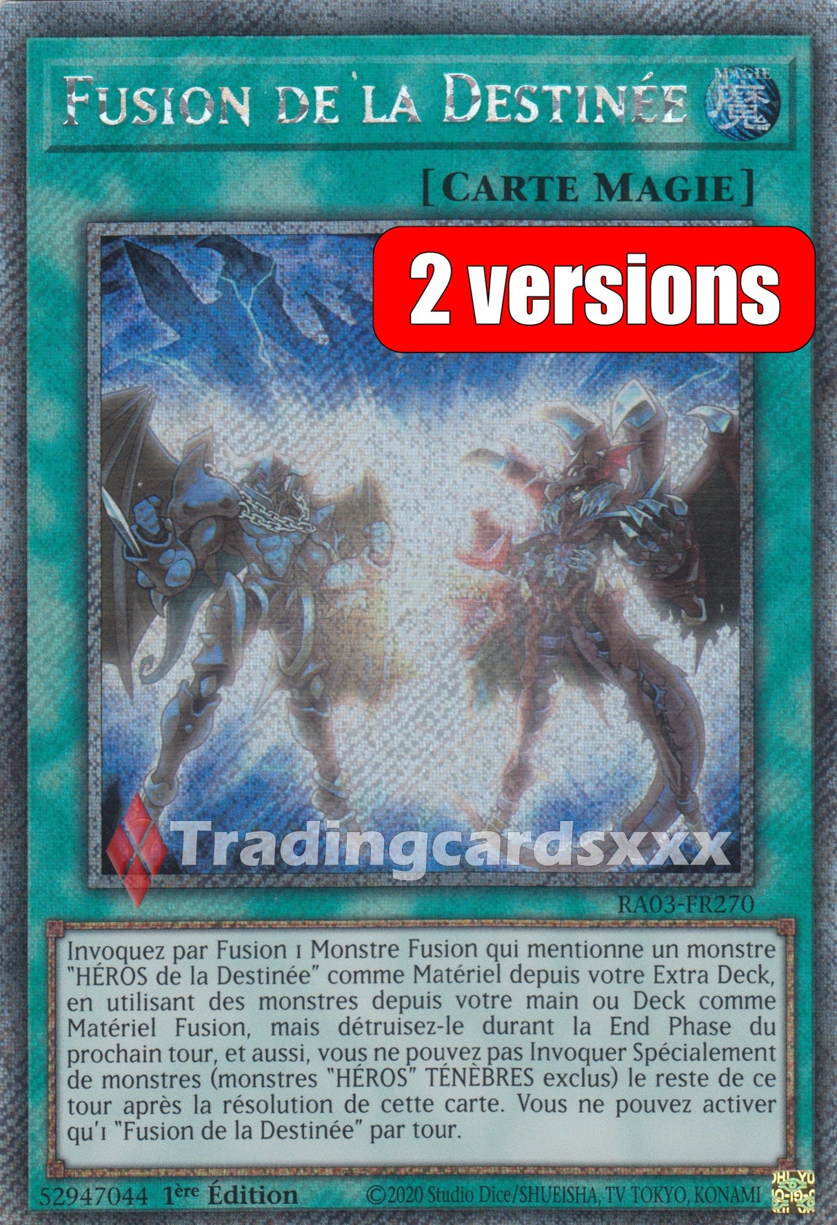 Yu-Gi-Oh! Fusion de la Destinée : RA03-FR270